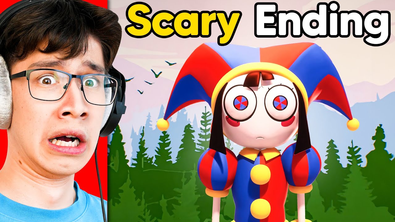 Реакция на УДИВИТЕЛЬНЫЙ ЦИФРОВОЙ ЦИРК… (страшный финал)