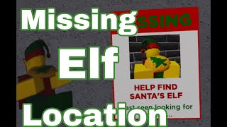 Bloxburg Missing Elf Location
