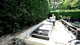 Modern Koi Blog #2566 - The filter system for the sturgeon pond