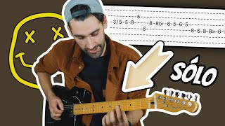 Jak zahrát KYTAROVÉ SÓLO ze Smells like teen spirit | Nirvana - Lekce kytary - Tutorial