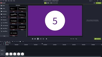 Create an Animated Countdown in Camtasia Studio in 1 minute Only