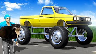 I Built a MONSTER TRUCK! - The Long Drive Gameplay screenshot 5