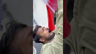 Super all family members red red colour slime best family poring game challenge 63245256 #shorts