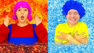 Kids Songs With Max - Hot Vs Cold Challenge
