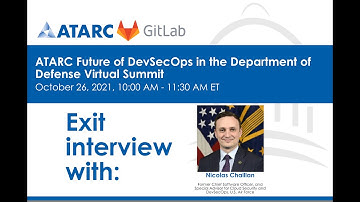Future of DevSecOps in the Department of Defense Virtual Summit