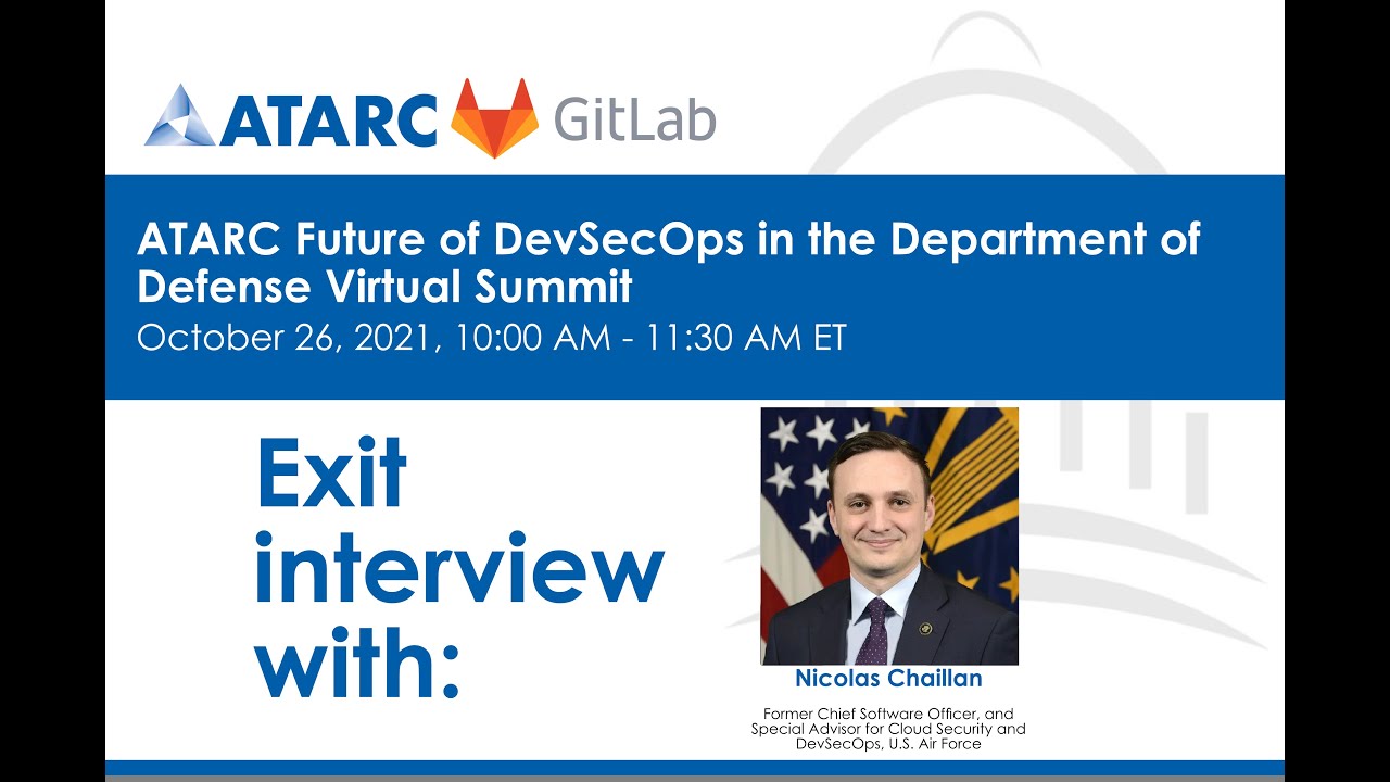 Future of DevSecOps in the Department of Defense Virtual Summit - YouTube