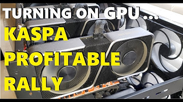 TURNING ON MY GPUs 😲 KASPA PROFITABLE RALLY 💰 Nicehash + HiveOS