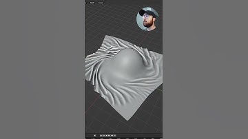 The Cloth Brush in Blender