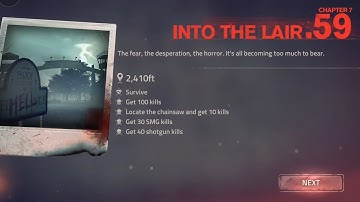 INTO THE DEAD 2 GAMEPLAY - #59 | CHAPTER 7 : LEVEL 59 LOCATE THE CHAINSAW |