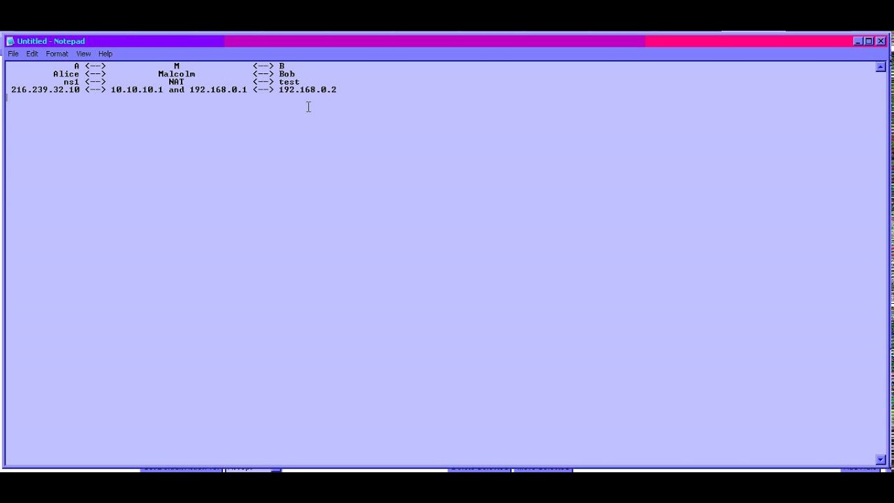 A nat example scenario for linux iptables youtube