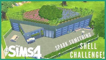 The Official: Spark Something SHELL Challenge The SIMS 4 Sims Build | Speed Build | NO CC or MODS