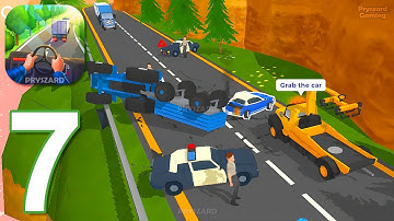 Vehicle Masters - Gameplay Walkthrough Part 7 Reach The Camp With 4x4 Jeep & Truck (iOS, Android)