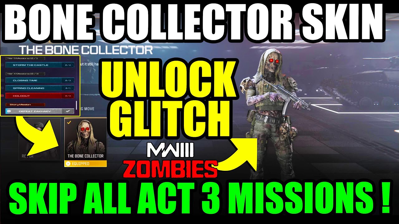Want to Unlock 'The Bone Collector' Act 3 Reward in Call of Duty