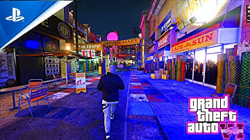 GTA 5 Photorealistic Enhancement Graphics Mod With Ray Tracing Gameplay