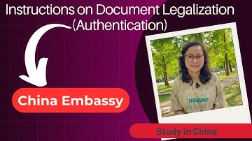 Document Legalization (Authentication) at China Embassy।।Marriage certificate।।Birth certificate