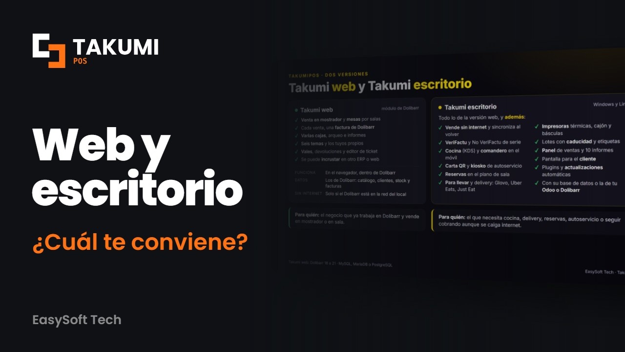 Takumi web or Takumi Desktop: how they differ