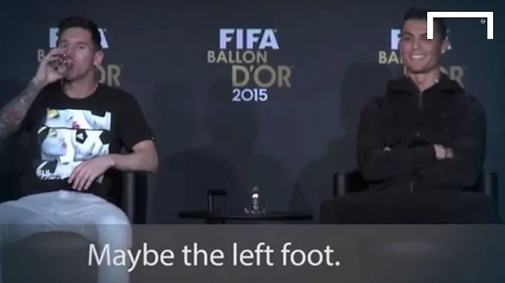 Ronaldo admits he wants Messi left foot - DayDayNews