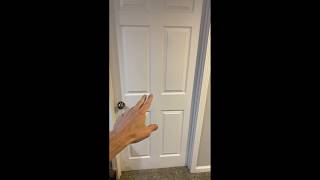 Affordable Masonite® 6-Panel Hollow Core Slab Door, Textured Finish, Primed White, 30X80 In. Review