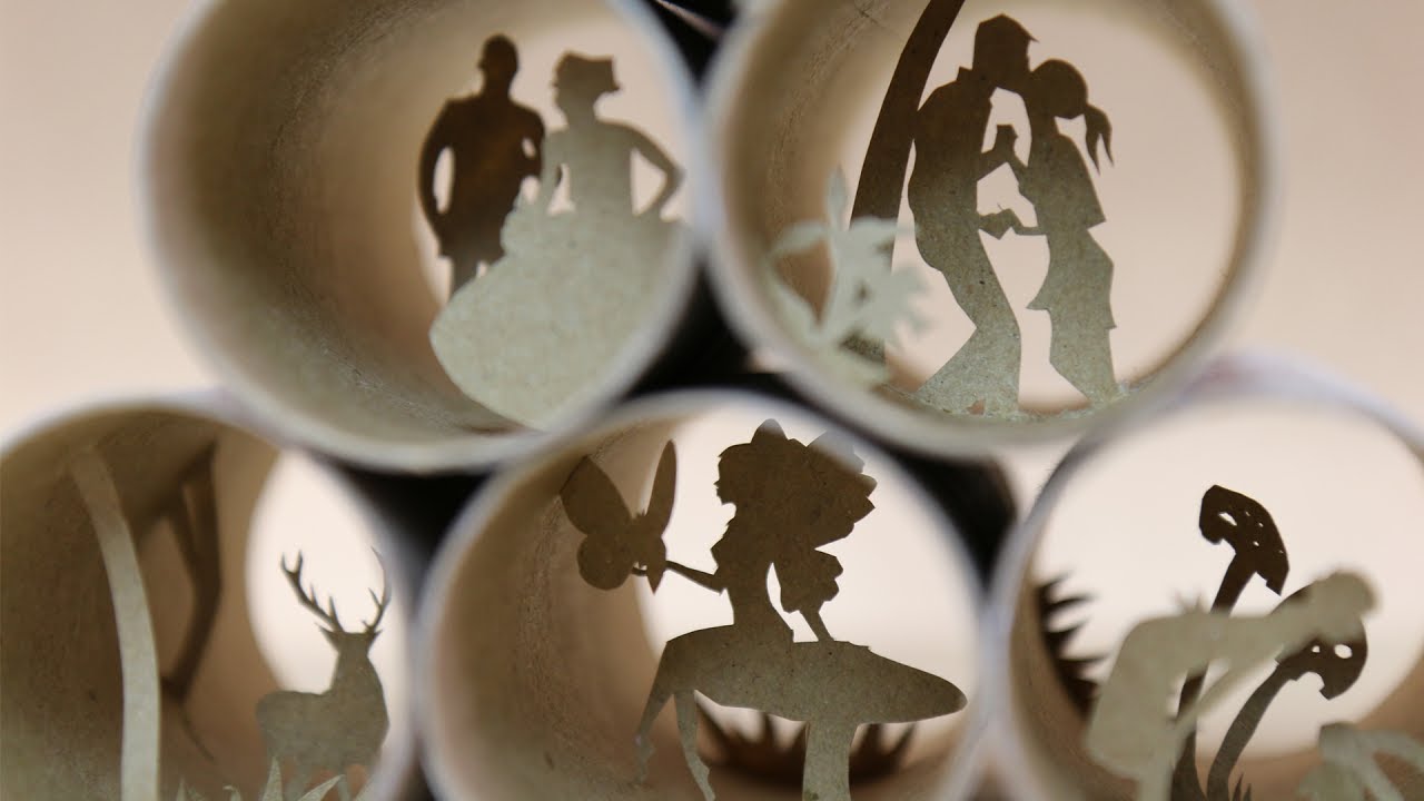 DIY Toilet Paper Roll Craft - Recycle. - YouTube
