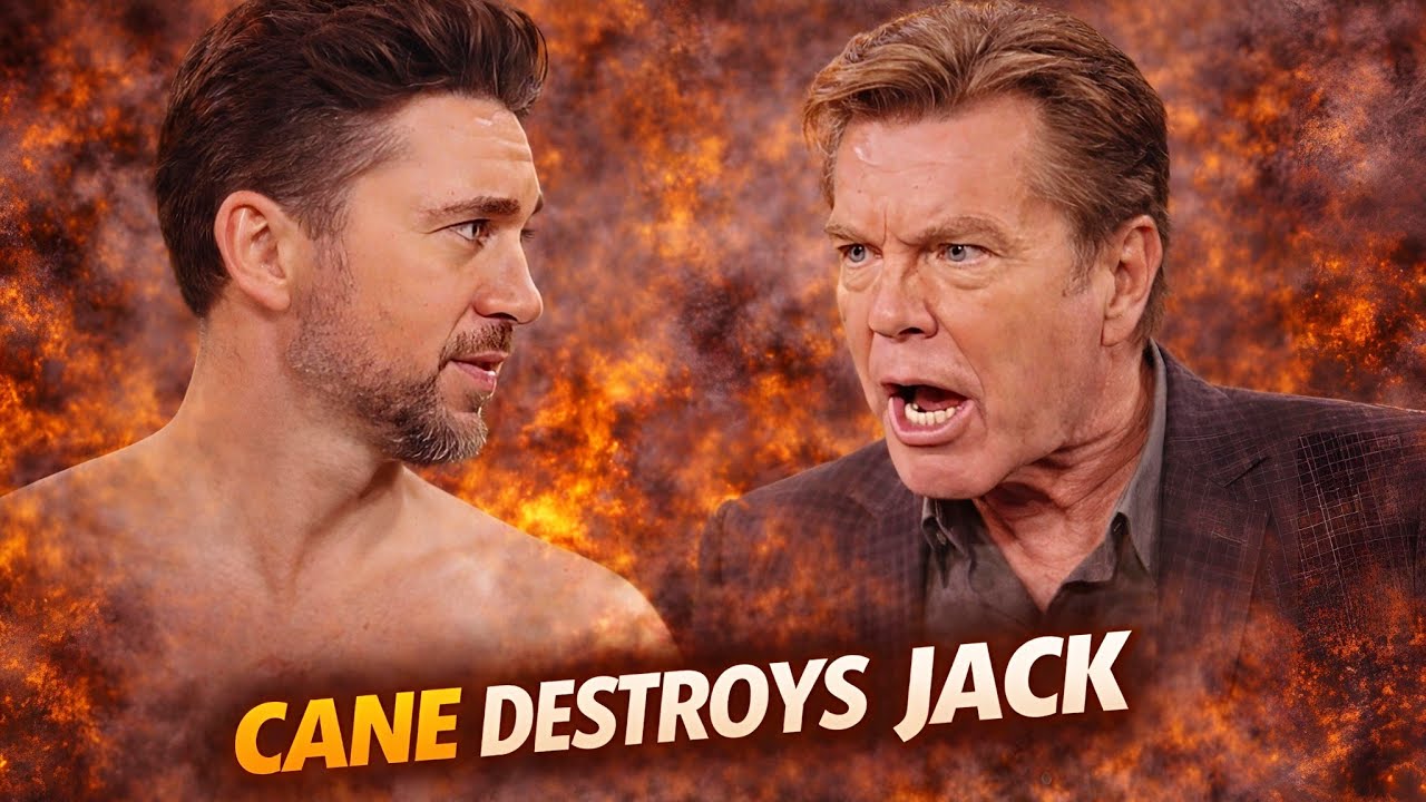 Jack’s World Implodes as Cane’s Secret Plan Rocks Genoa City in Explosive Y&R January! 