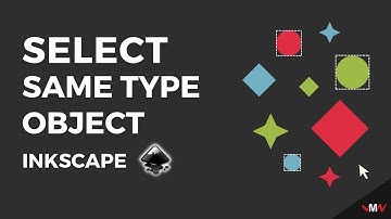 How to select same type of objects in Inkscape | Inkscape Short Tutorials
