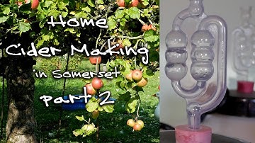Home Cider Making in Somerset, Part 2 After fermentation