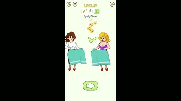 Brain Love Story Level 38 l Equally divided l Walkthrough