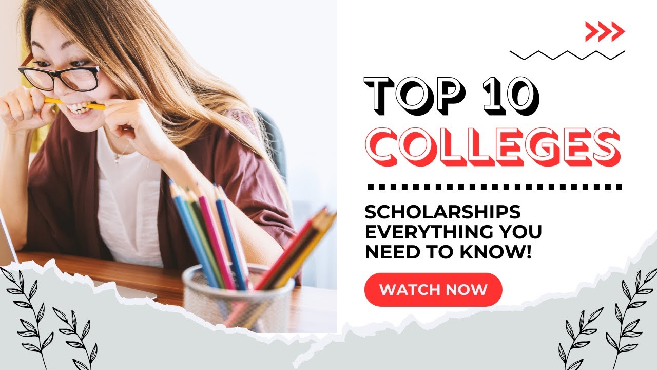 How to Get Accepted at Your Dream College with Scholarships 2025 - YouTube