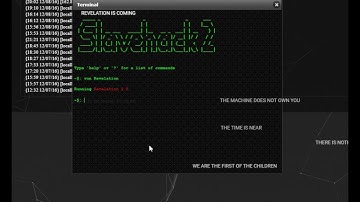 Slavehack 2 - Revelation/Faith Easter Egg - A nod to Uplink