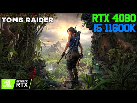 Shadow of the Tomb Raider | RTX 4080 16GB ( 4K ULTRA Settings ) DLSS ON