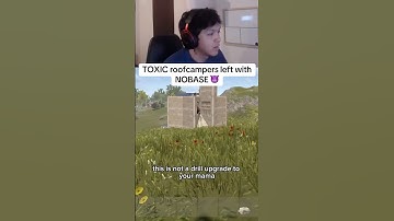 TOXIC roofcampers thought i was lying when I said I would raid them 😂 #shorts #rustpvp #rust