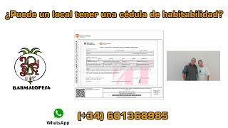 ¿Puede un local tener una cédula de habitabilidad? 📝🏘️