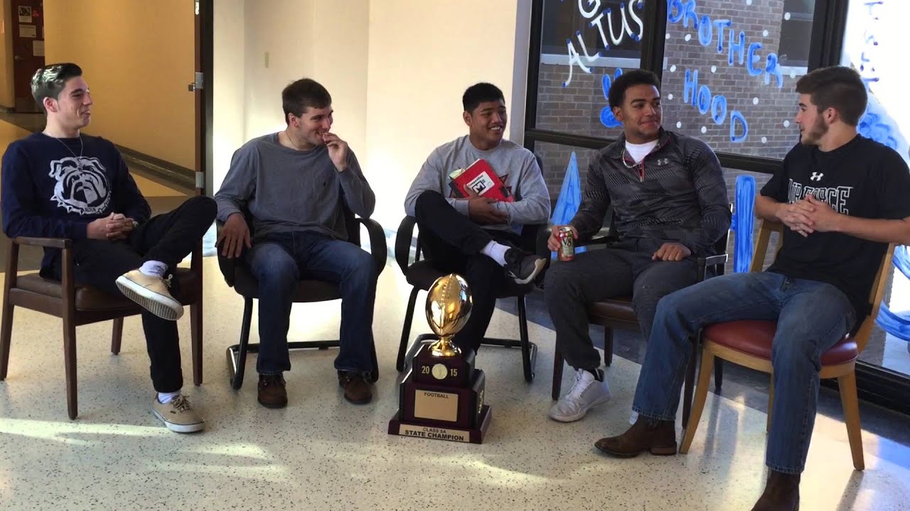 Champion Football Player Interview YouTube