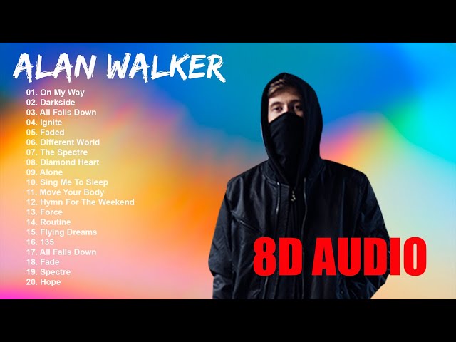 Alan Walker ► Greatest Hits - Best Songs Collection Full Album  | 8D Audio 🎧 class=