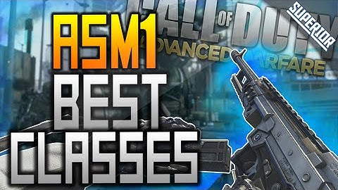BEST CLASS SETUPS "ASM1" to "Rank Up FAST" & "Get DNA Bombs"! (COD AW Best Class Setups)