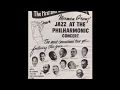Jazz At The Philharmonic - Bushnell Memorial Auditorium, Hartford, September 17, 1954