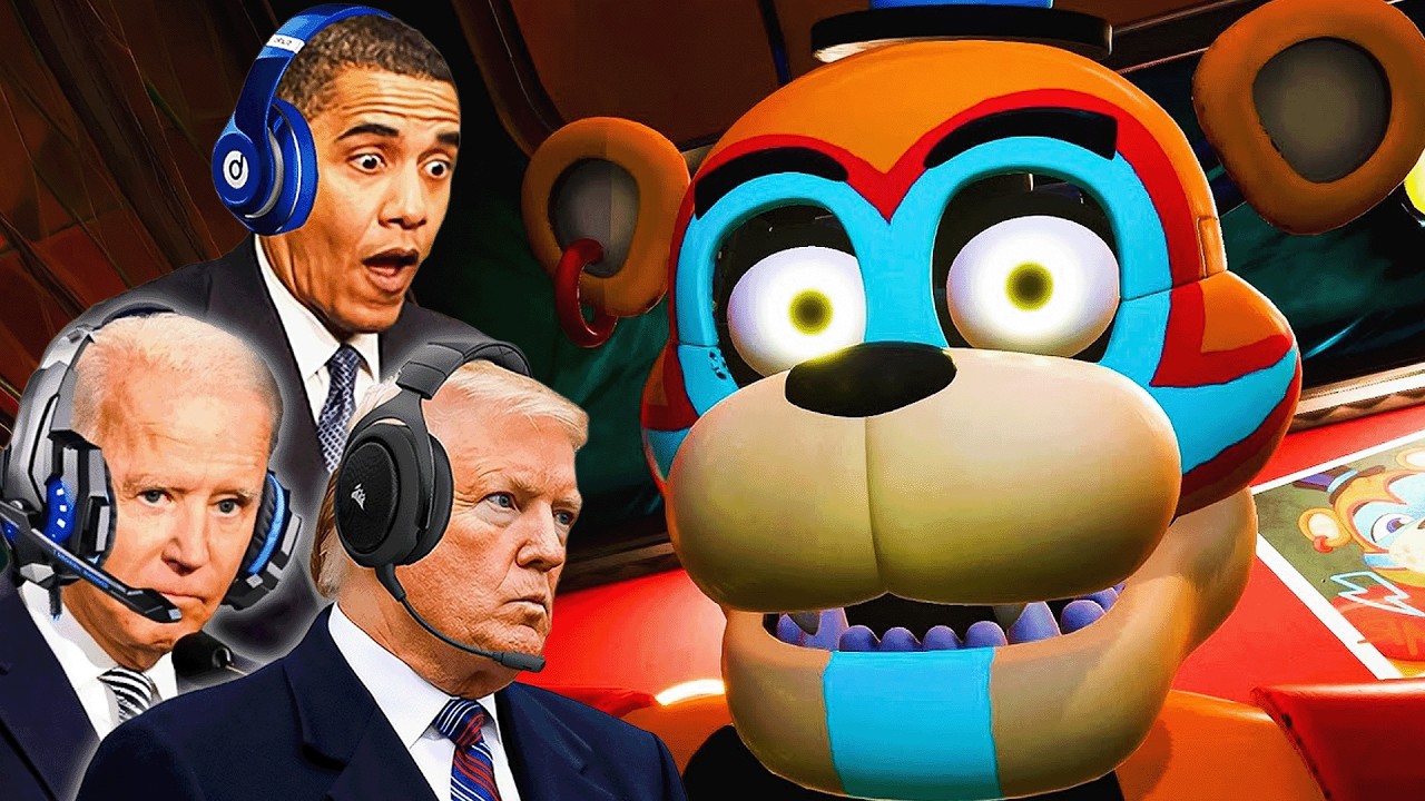 US Presidents Play FNAF Security Breach