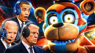 THE GAME WEVE ALL BEEN WAITING FOR!!! | US Presidents Play FNAF Security Breach