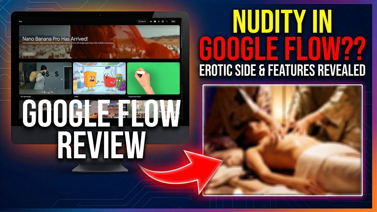 Google Flow Review: Nudity in Google Flow?? - YouTube