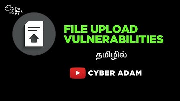 📂 File Upload Vulnerabilities | 💻 Web Fundamentals | 🚀 TryHackMe | 🎥 Cyber Adam