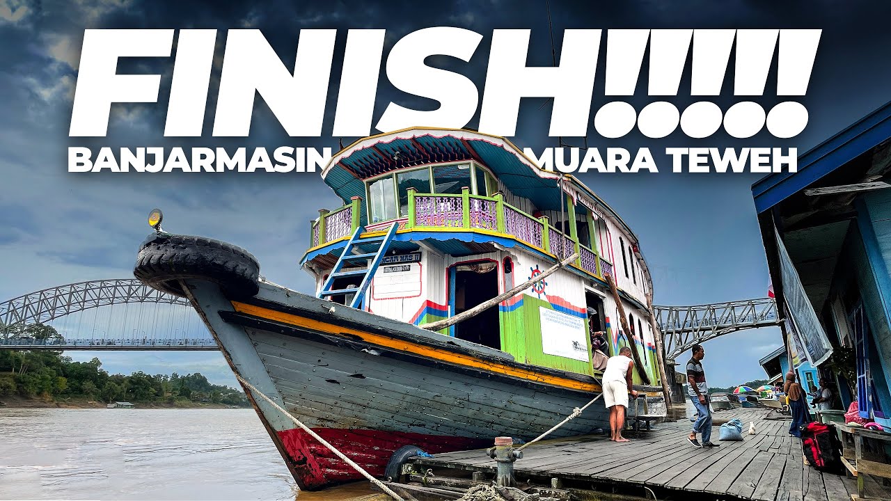 PUASS!!!!! 45 JAM Naik Kapal Super Antik Ini - KM Pancar Mas 2
