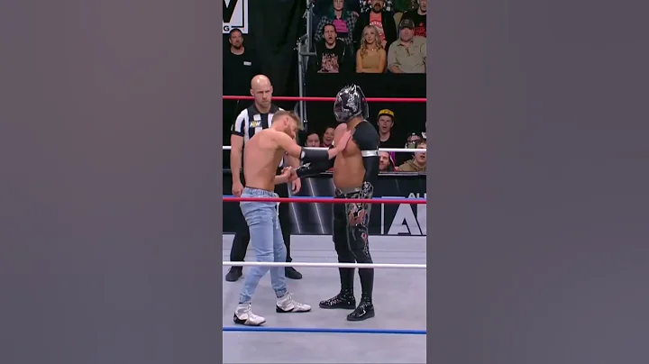 Orange Cassidy with the heavy hands! #orangecassidy #aew #allelitewrestling