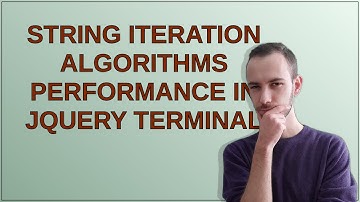 Codereview: String iteration algorithms performance in jQuery Terminal