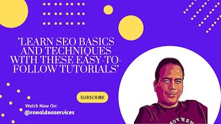 Search Engine Optimization Project--- RONALD VA | SERVICES