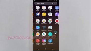 Android Nougat : How to Hide or Show Applications on Samsung Galaxy S8 or S8+
