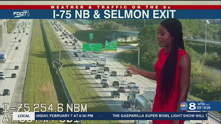 Fatal crash closes exit from northbound I-75 to Selmon Expressway in Brandon