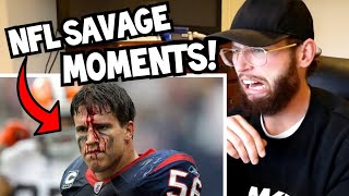 Rugby Player Reacts to NFL Football's MOST SAVAGE MOMENTS!