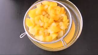 मैंगो फ्रूटी | Fresh & juicy Mango fruity recipe | Mango frooti recipe | Mango summer drink recipe