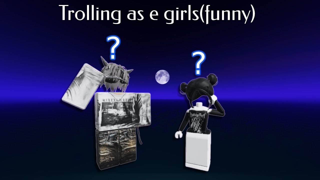 Троллинг в образе e-girls (смешно)