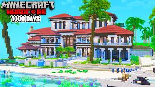 I Survived 1000 DAYS in Minecraft Hardcore [Full Movie]